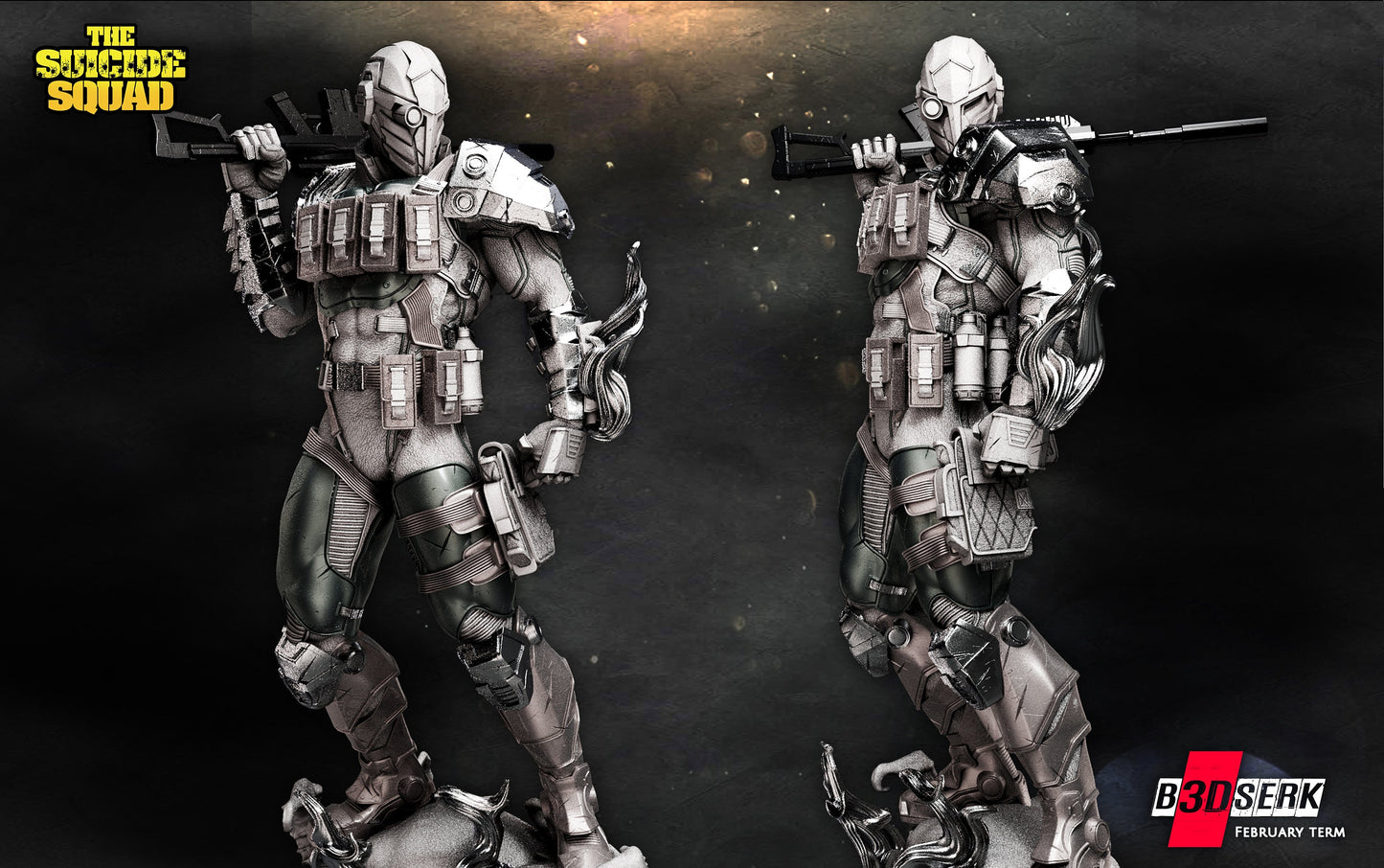 Never miss sculpt(unpainted)