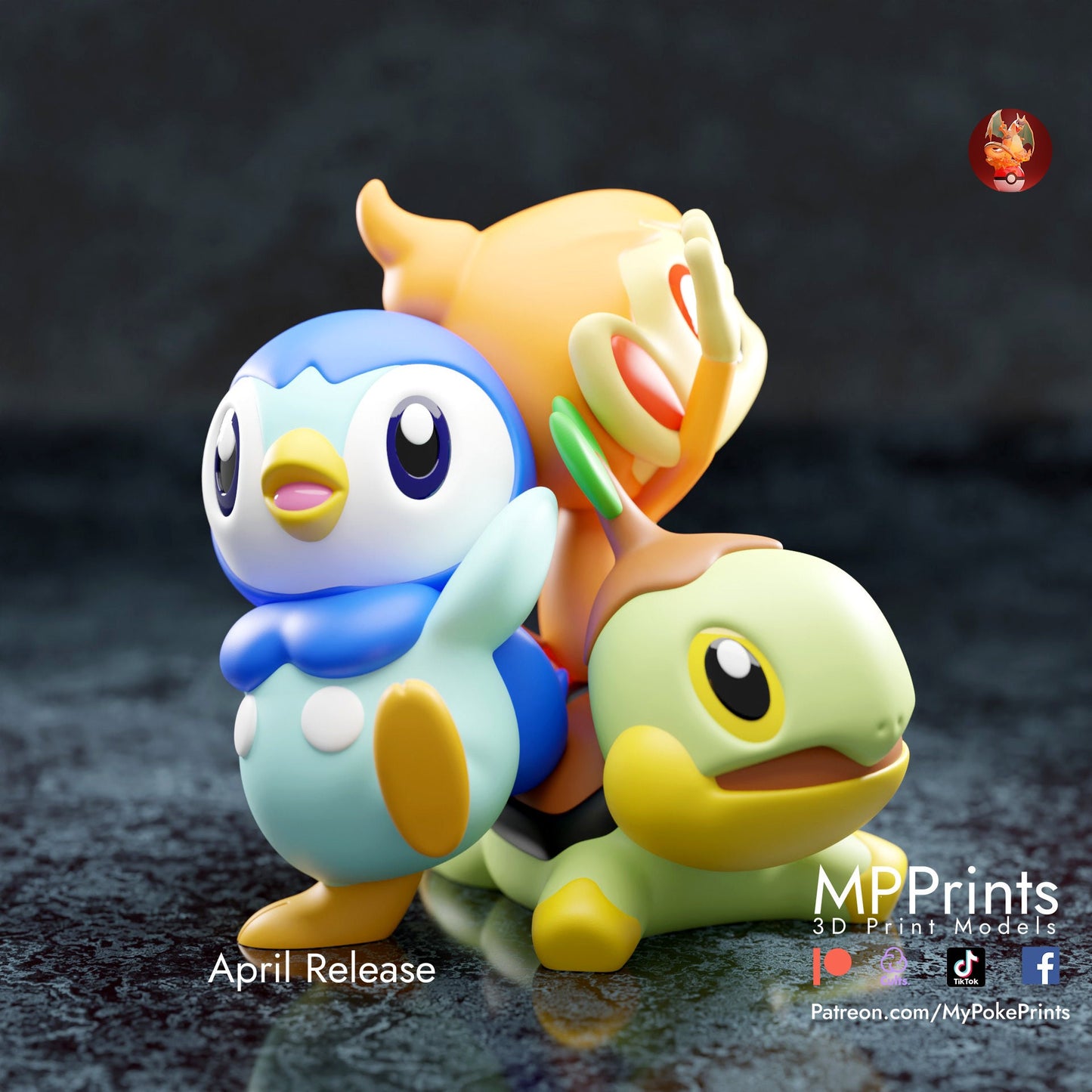 Gen 4 statue(unpainted)