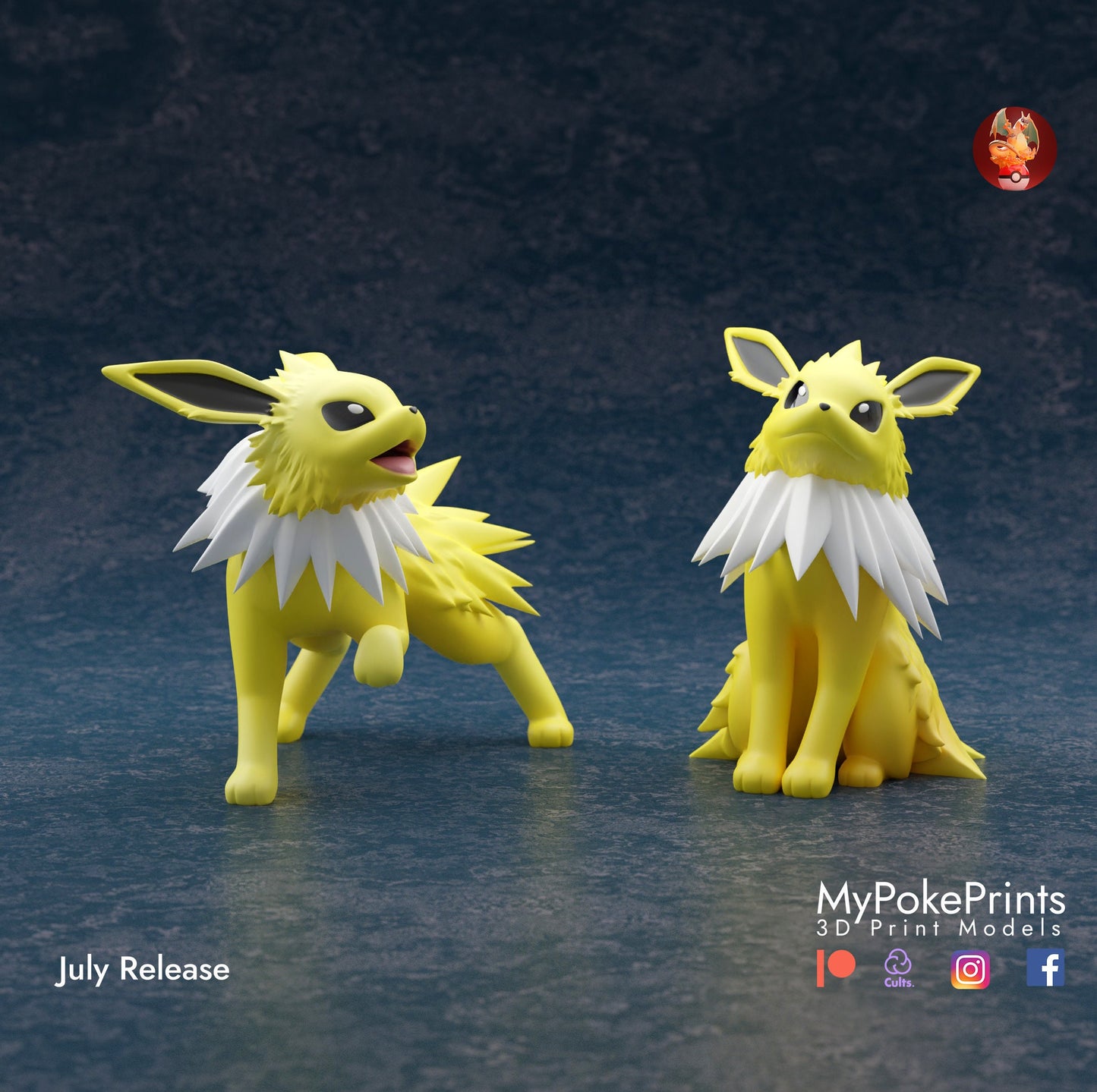 Jolteon Pokemon model/figurine