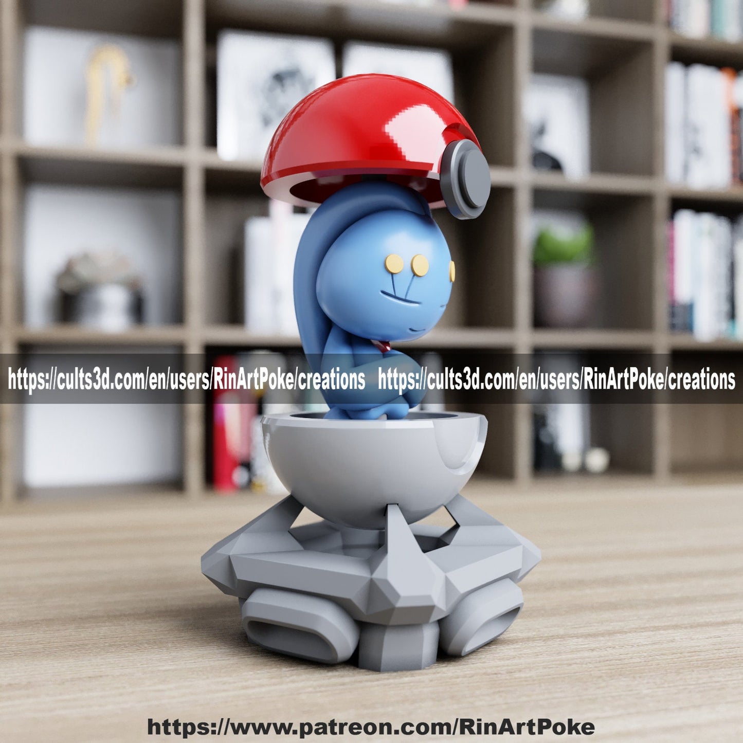 Manaphy in a ball model/figurine(unpainted)