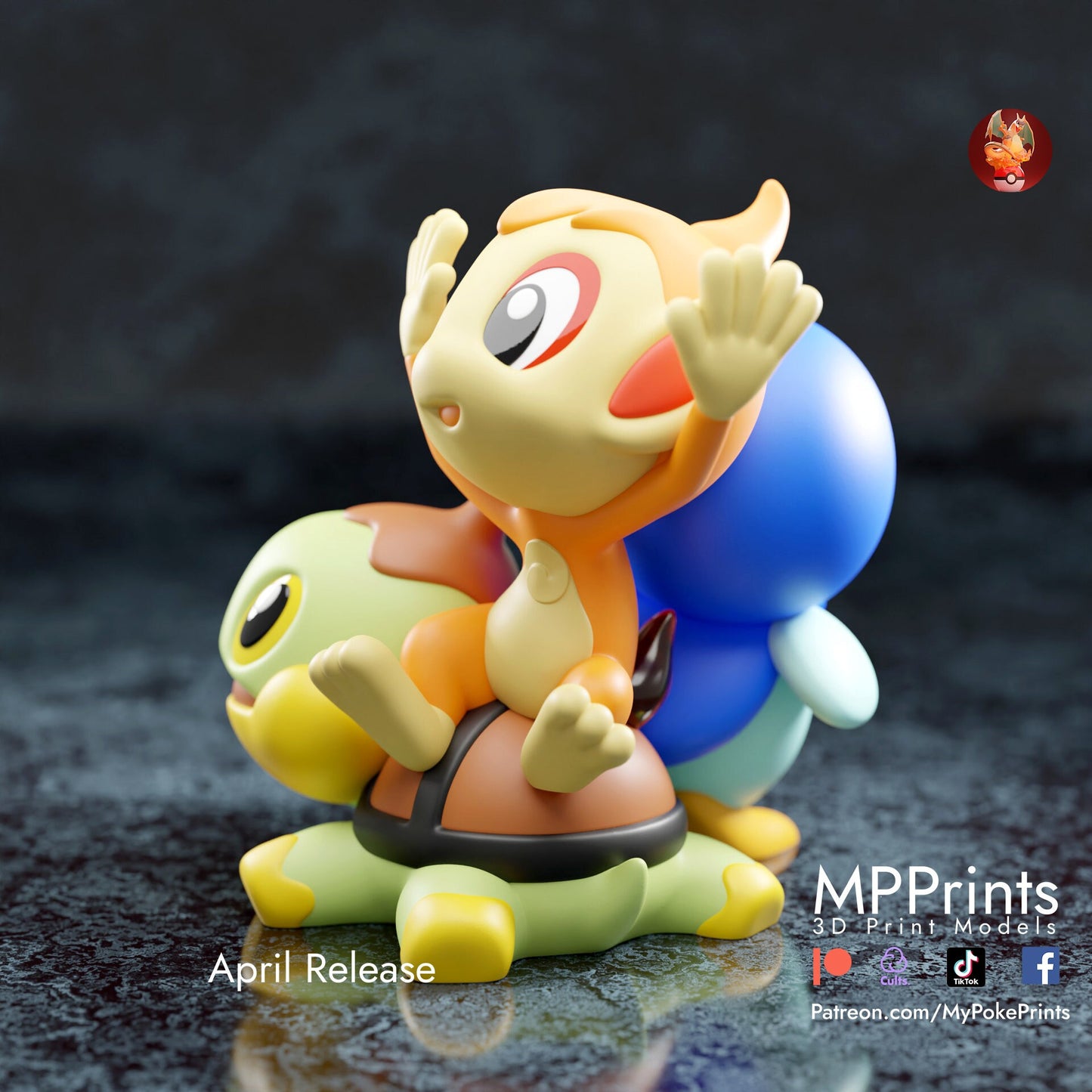 Gen 4 statue(unpainted)