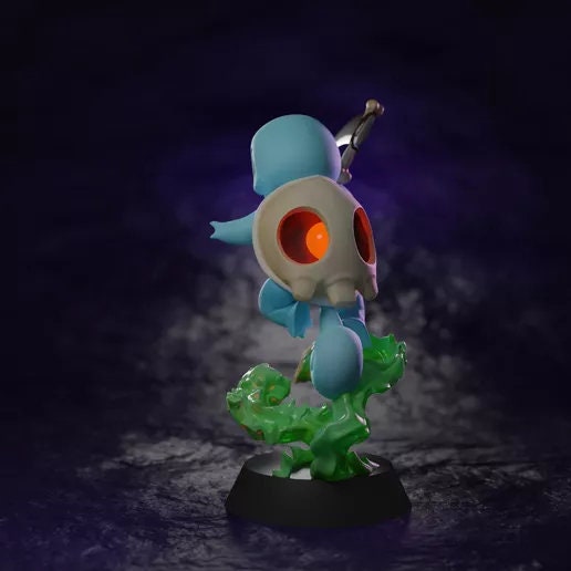 Squirtle Pokemon model/figurine(unpainted)