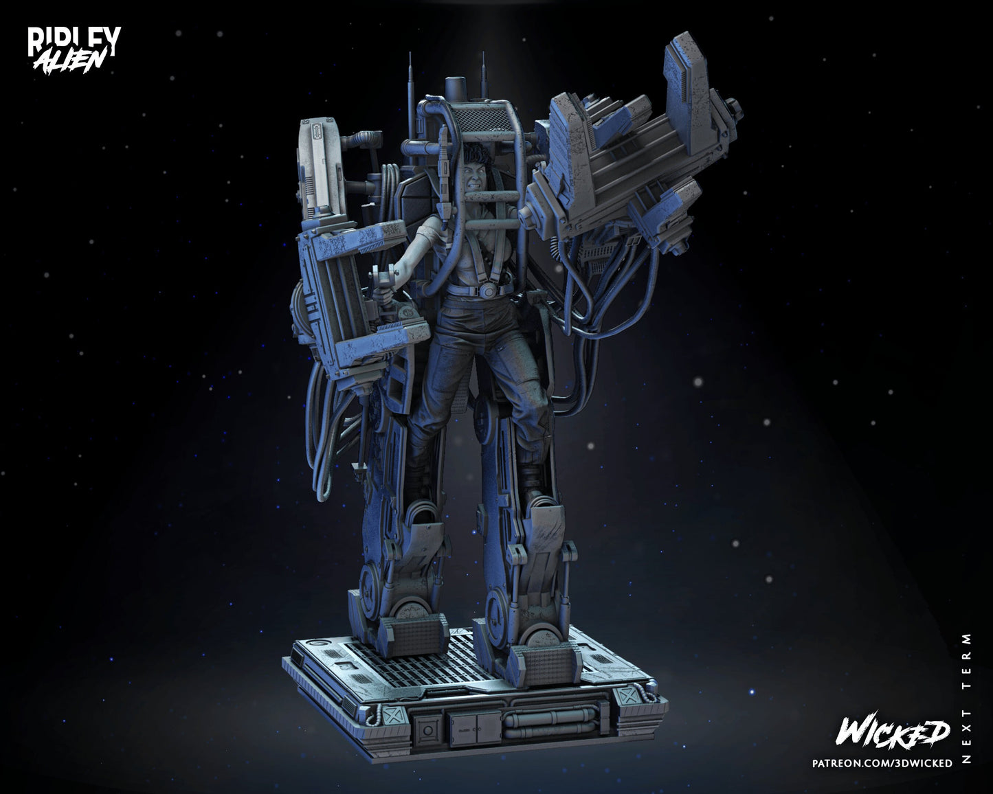 Ripley figurine(unpainted)