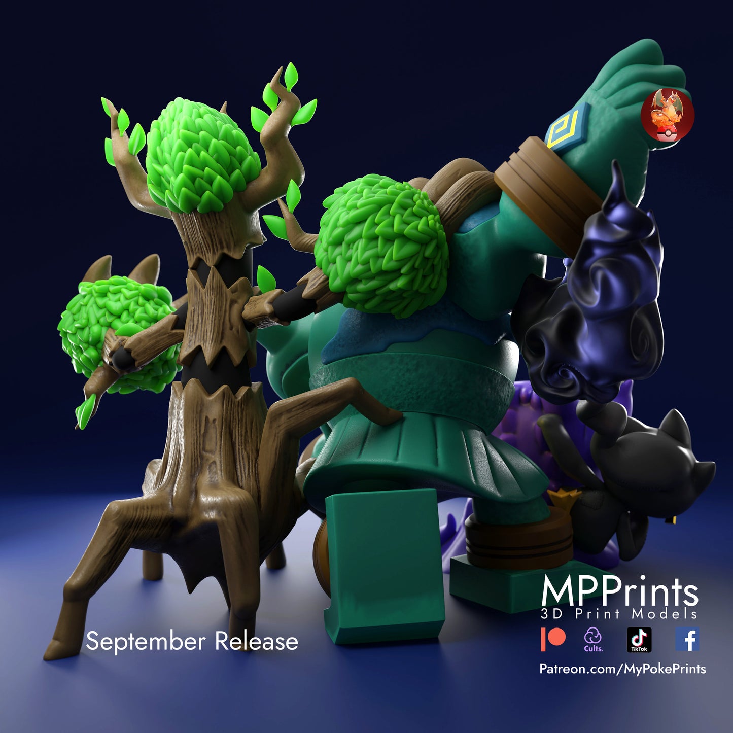 golurk crew pokemon model/figurine(unpainted)