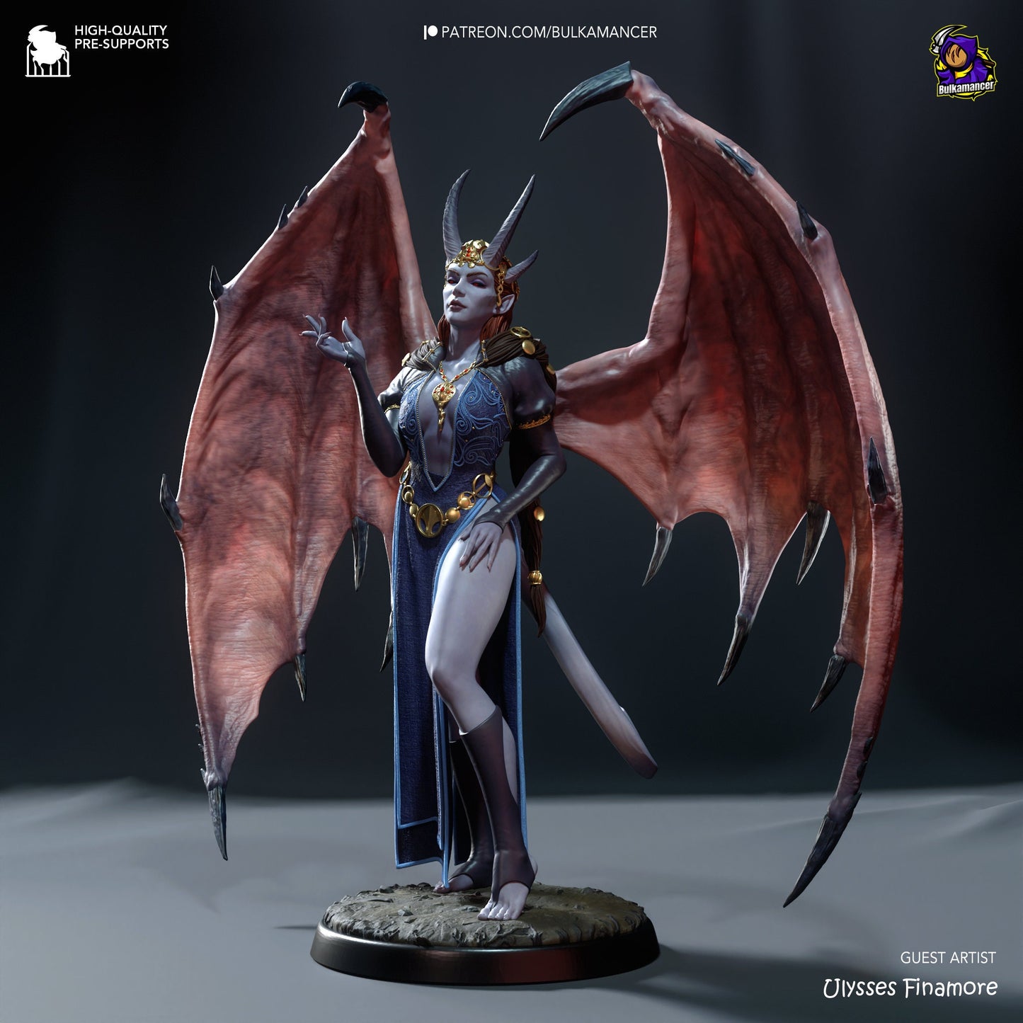 Devil girl model/figurine(unpainted)