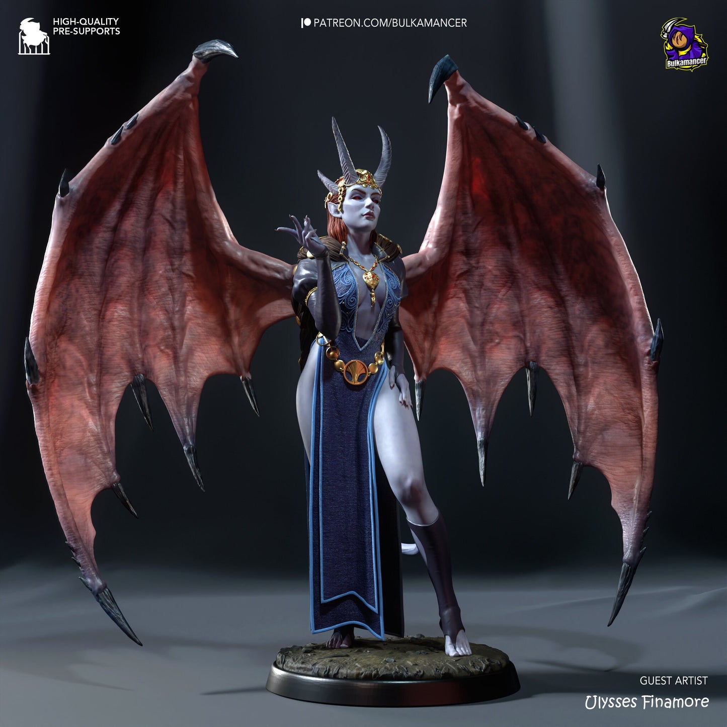 Devil girl model/figurine(unpainted)