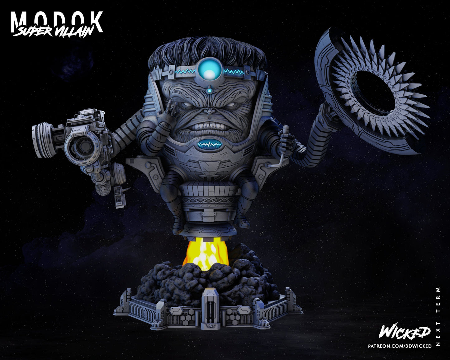 Big brain man model/figurine(unpainted)
