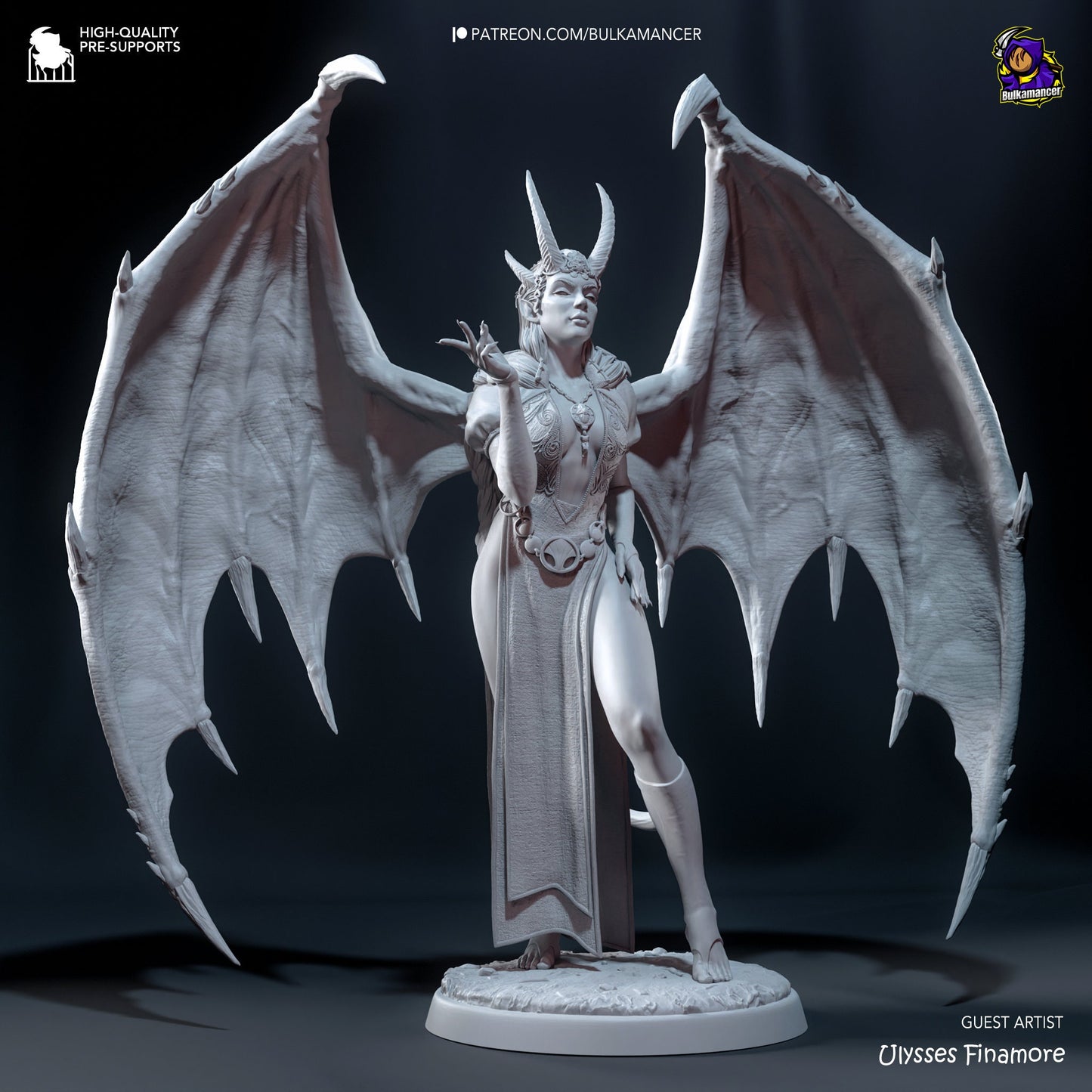 Devil girl model/figurine(unpainted)