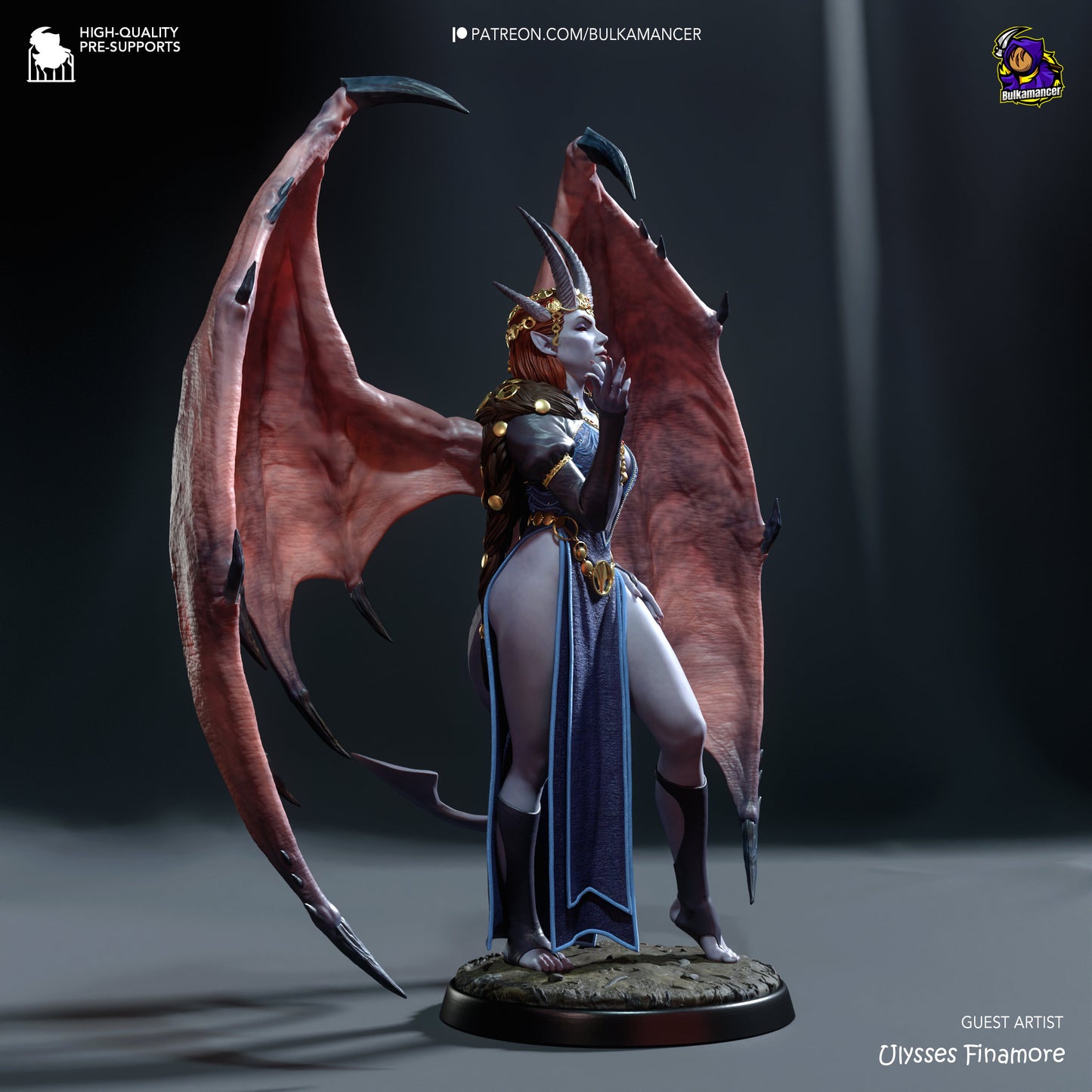 Devil girl model/figurine(unpainted)