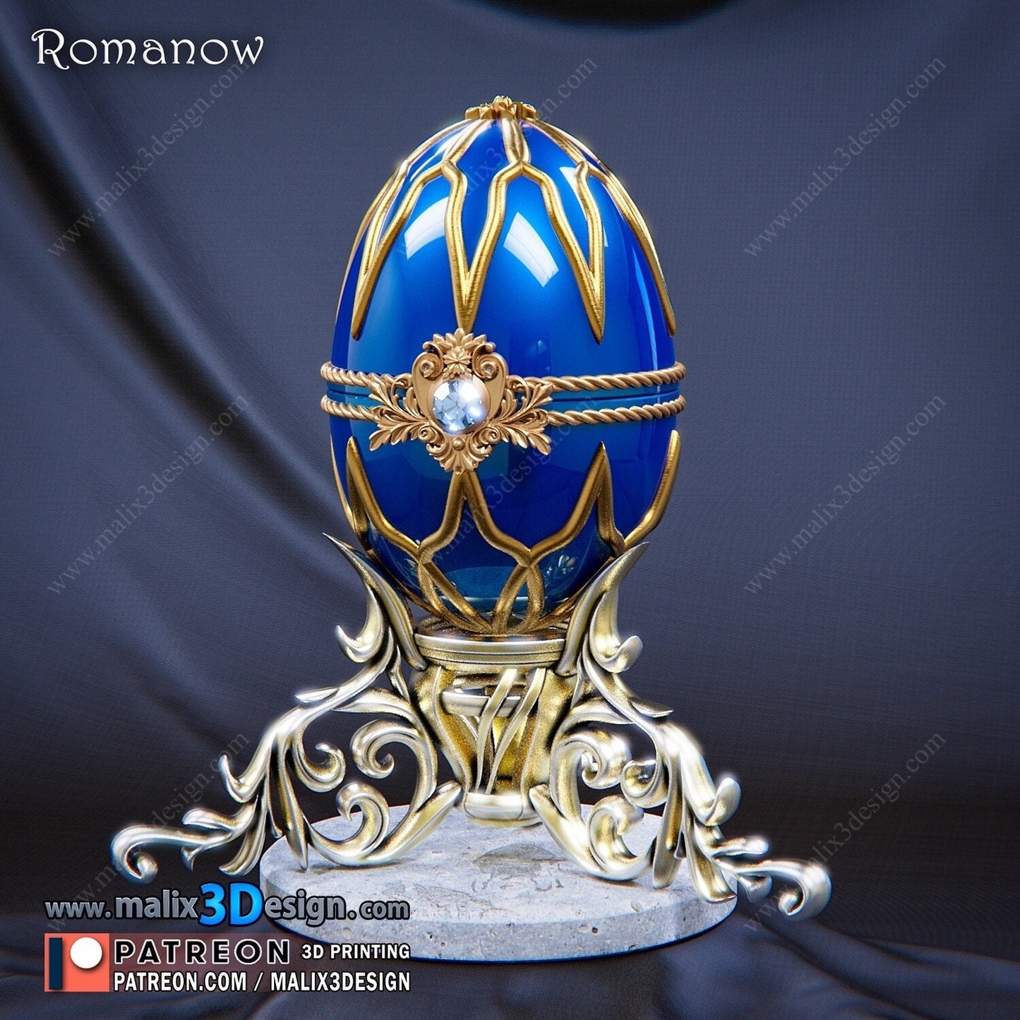 FABERGÉ eggs 3(unpainted)