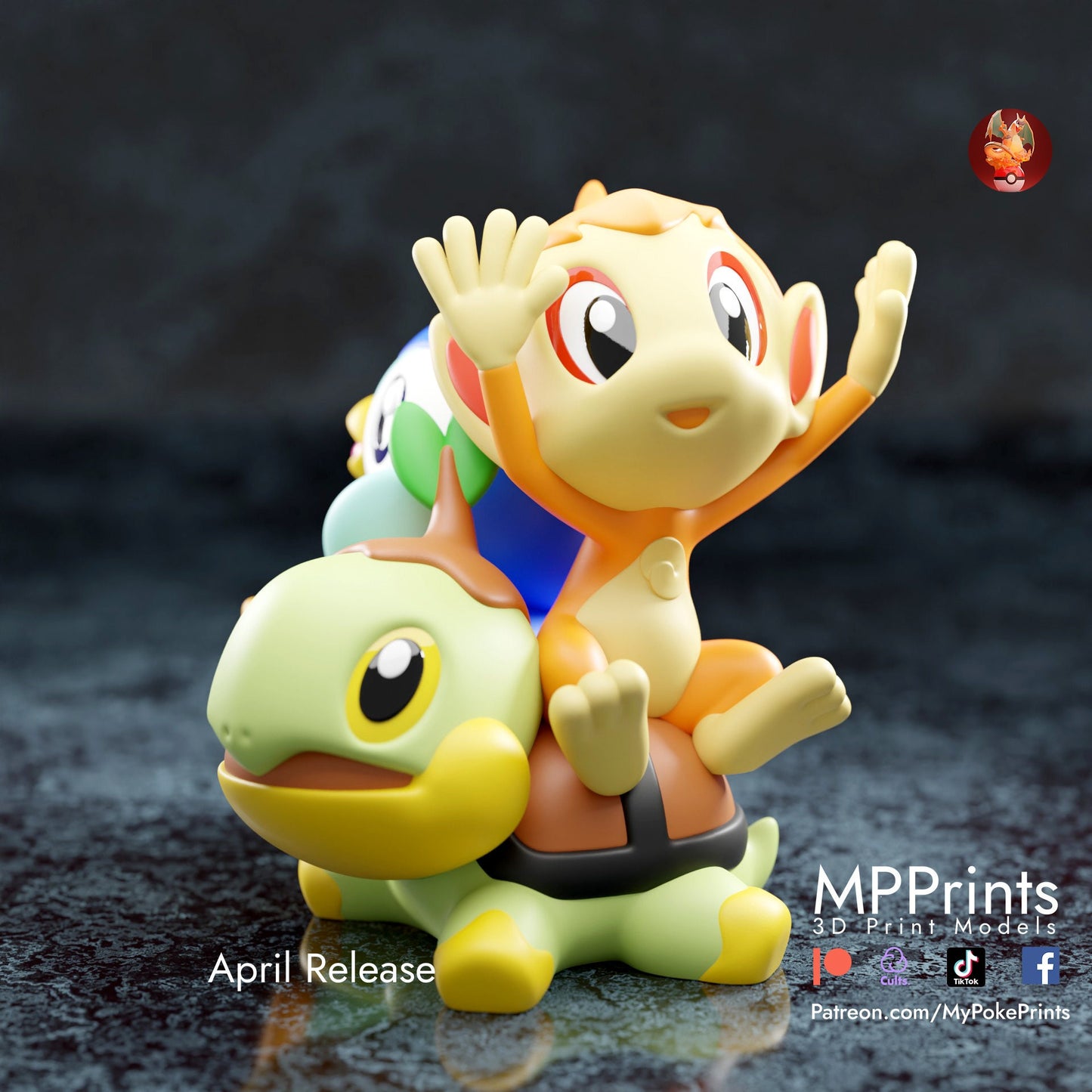 Gen 4 statue(unpainted)