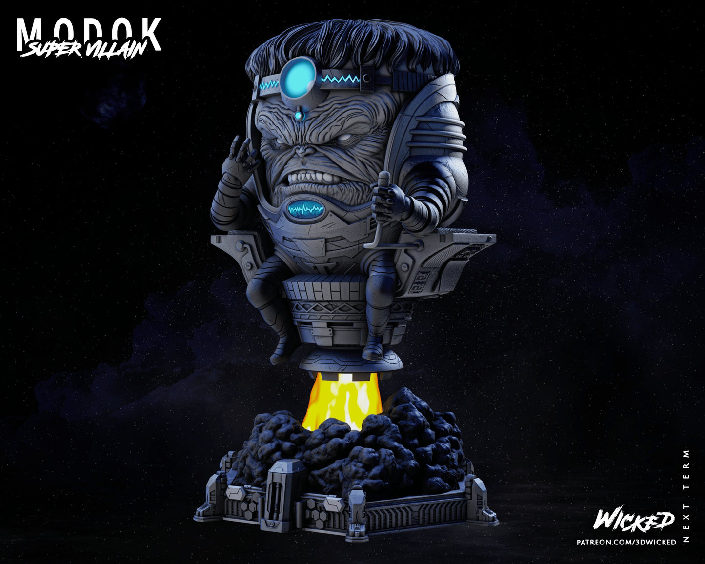 Big brain man model/figurine(unpainted)