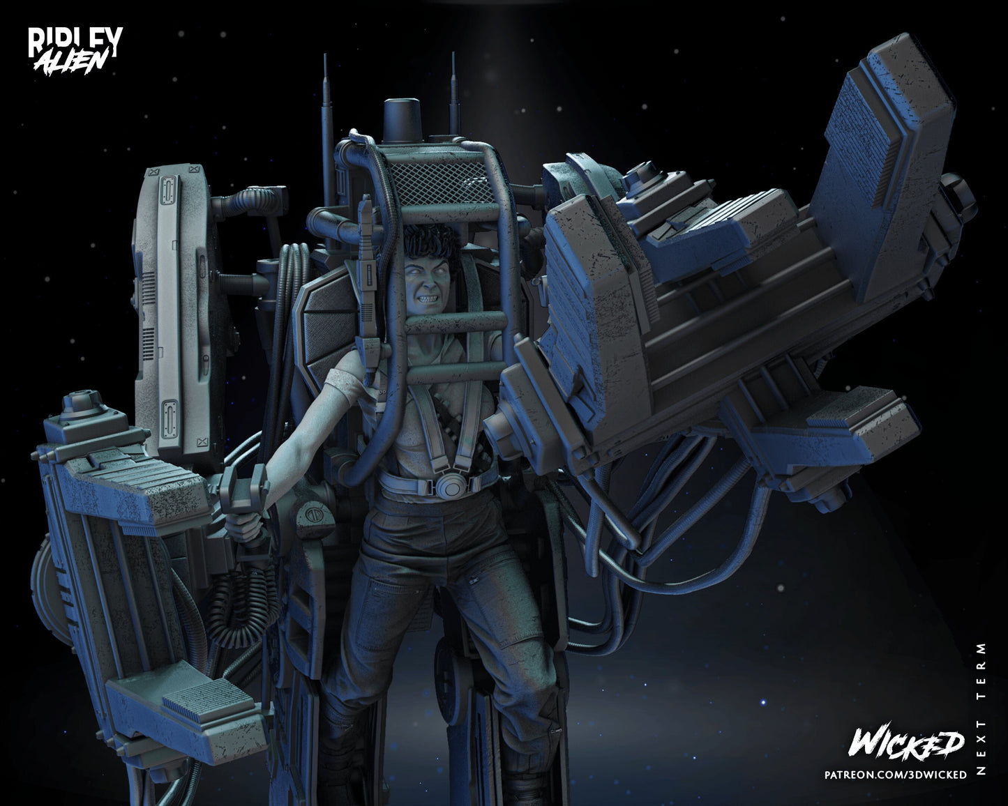 Ripley figurine(unpainted)