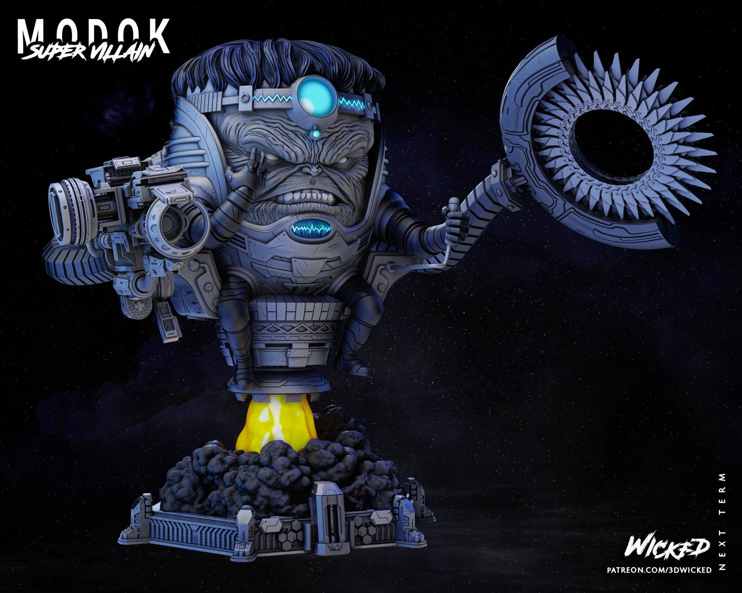Big brain man model/figurine(unpainted)