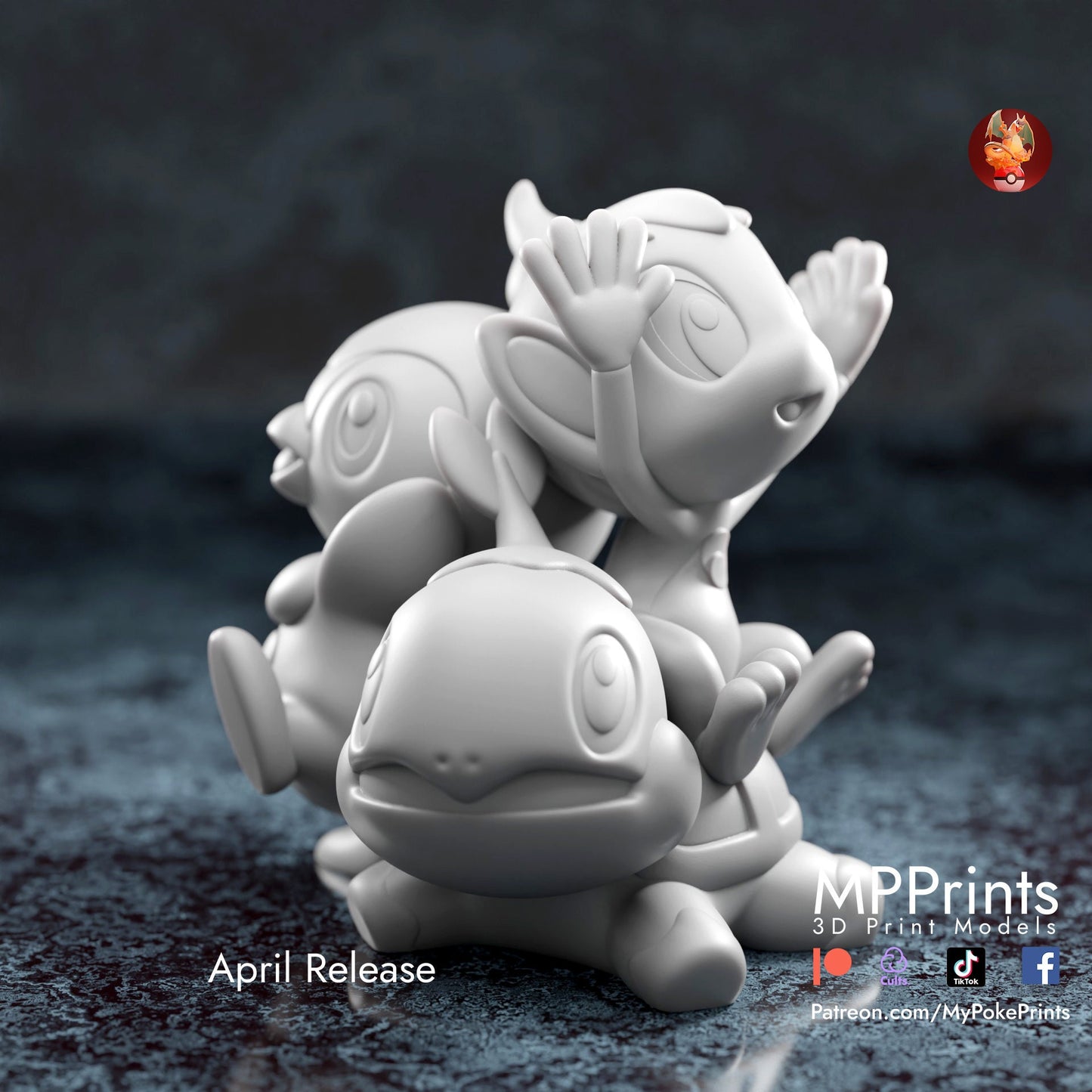 Gen 4 statue(unpainted)