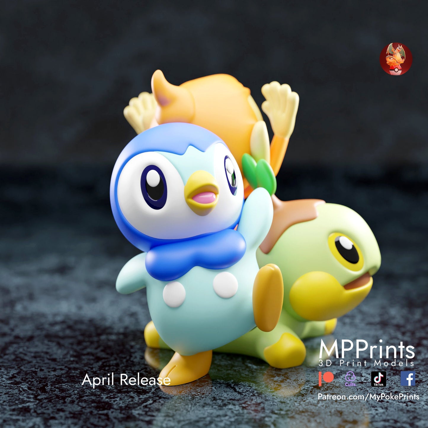 Gen 4 statue(unpainted)