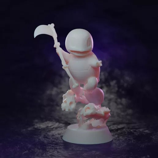 Squirtle Pokemon model/figurine(unpainted)