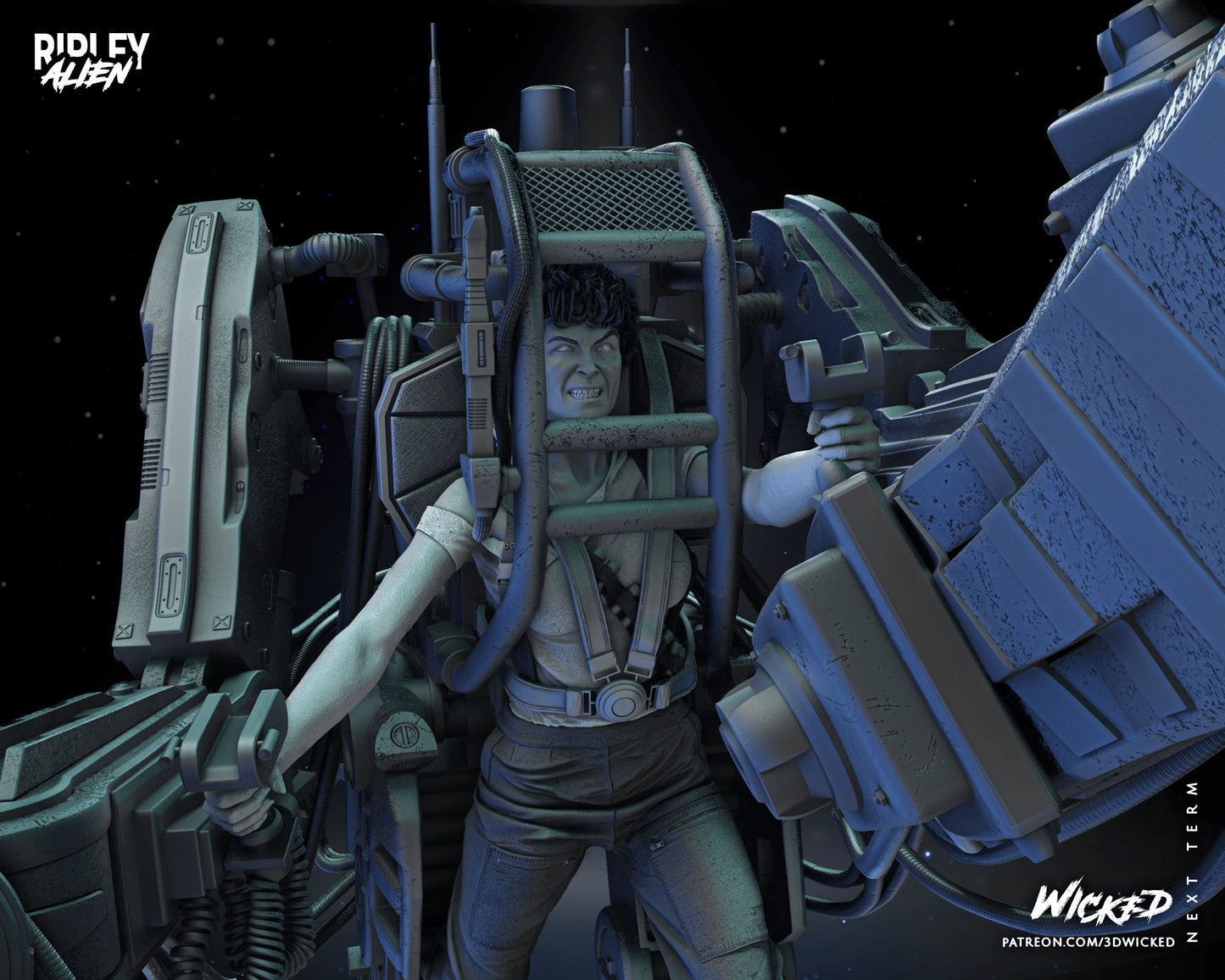 Ripley figurine(unpainted)