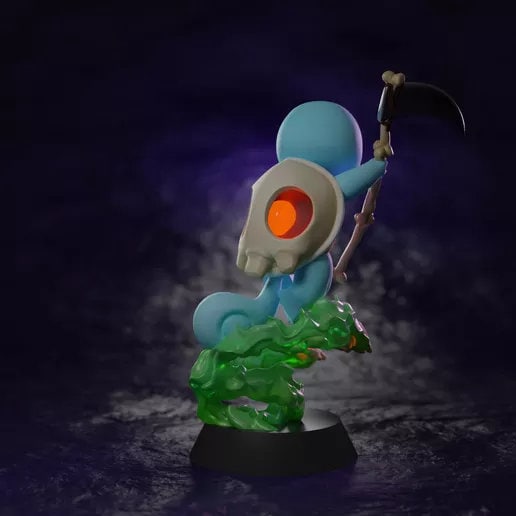 Squirtle Pokemon model/figurine(unpainted)