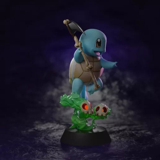 Squirtle Pokemon model/figurine(unpainted)