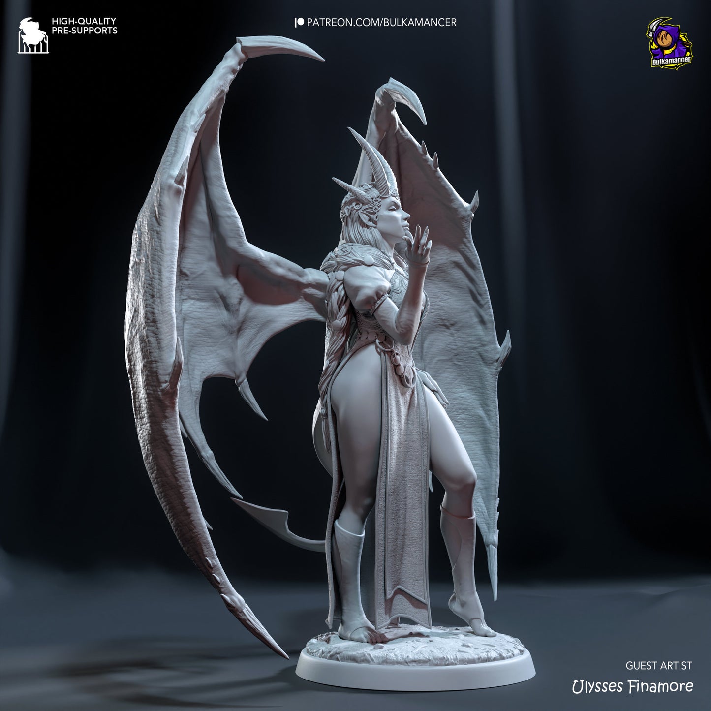 Devil girl model/figurine(unpainted)