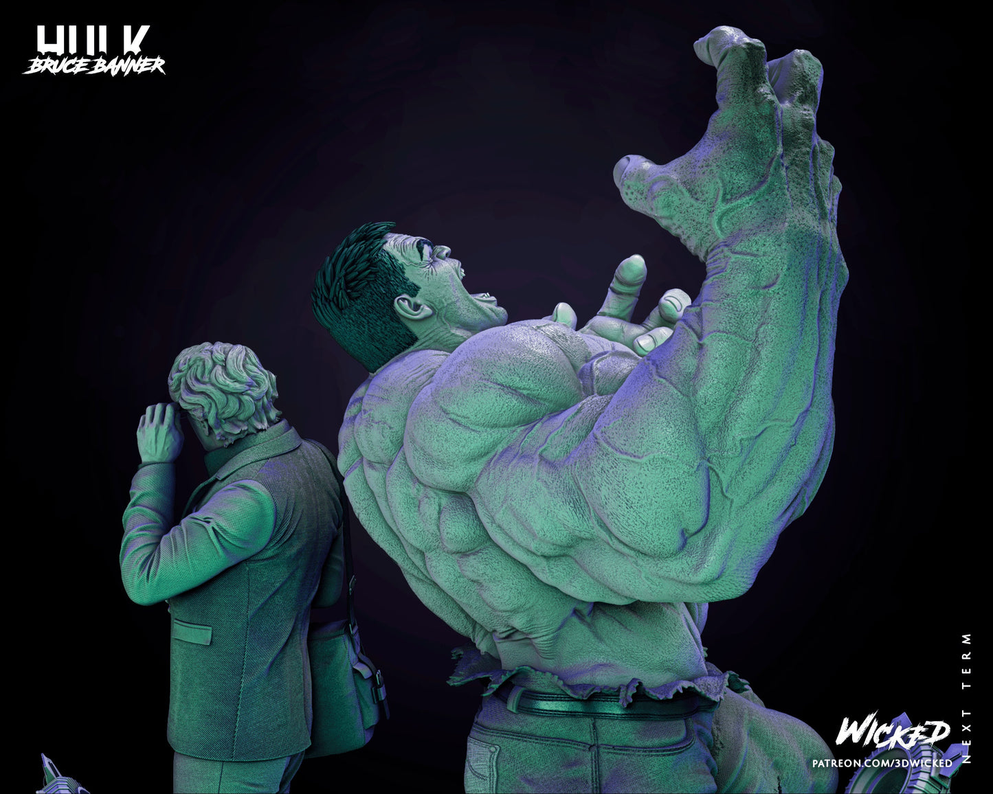 Green dude/banman Diorama(unpainted)