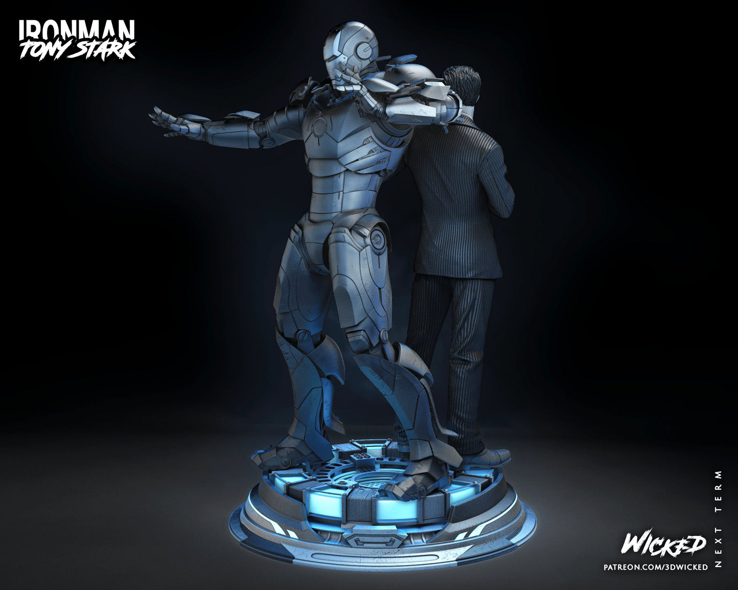 Iron guy Diorama(unpainted)