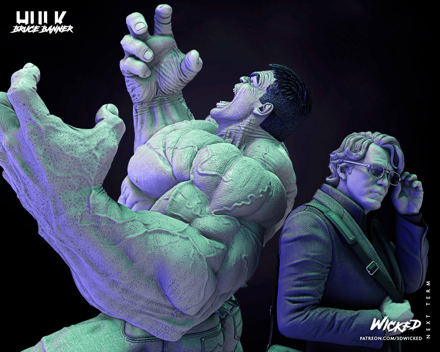 Green dude/banman Diorama(unpainted)