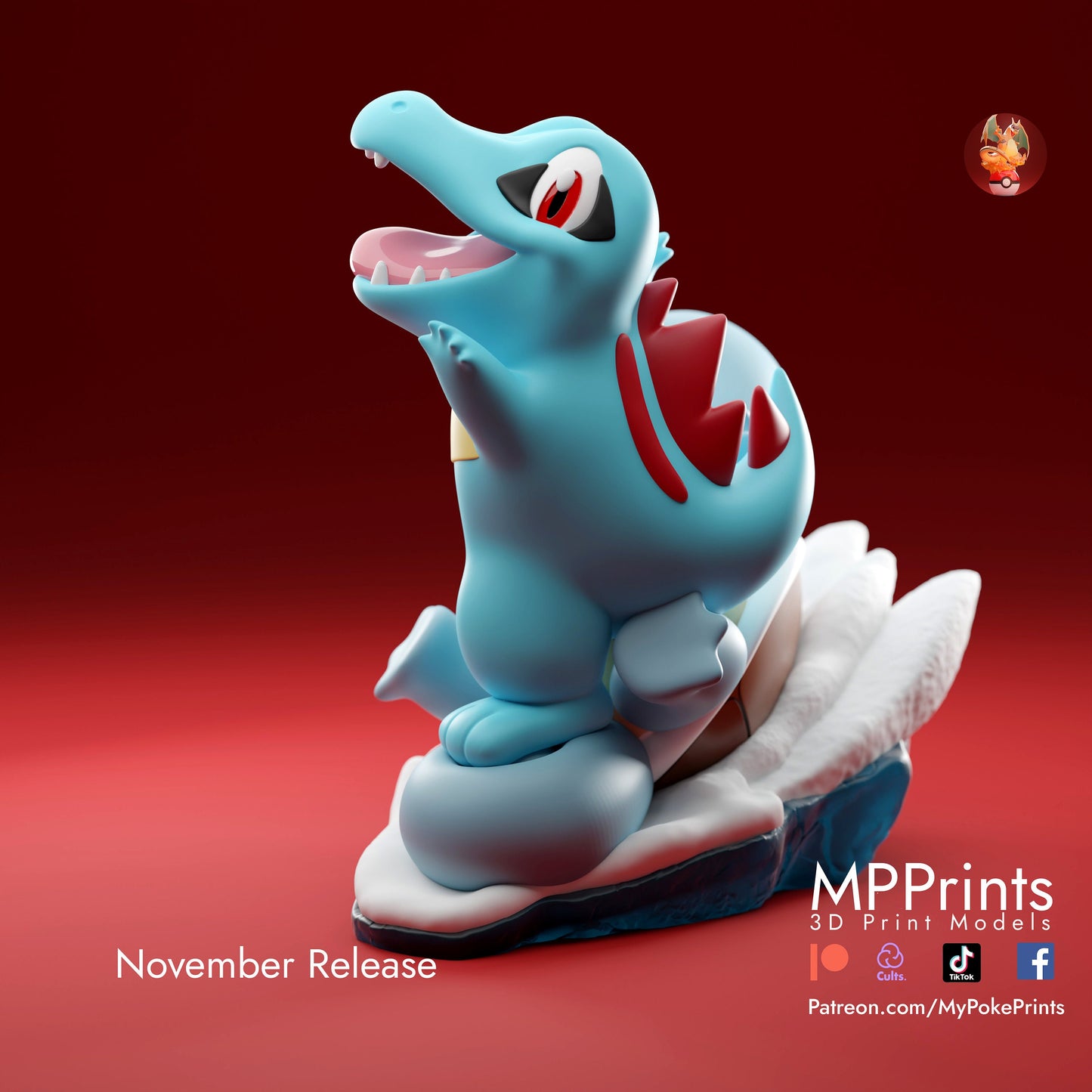 snowboarding todo and Squirtle model/figurine(unpainted)