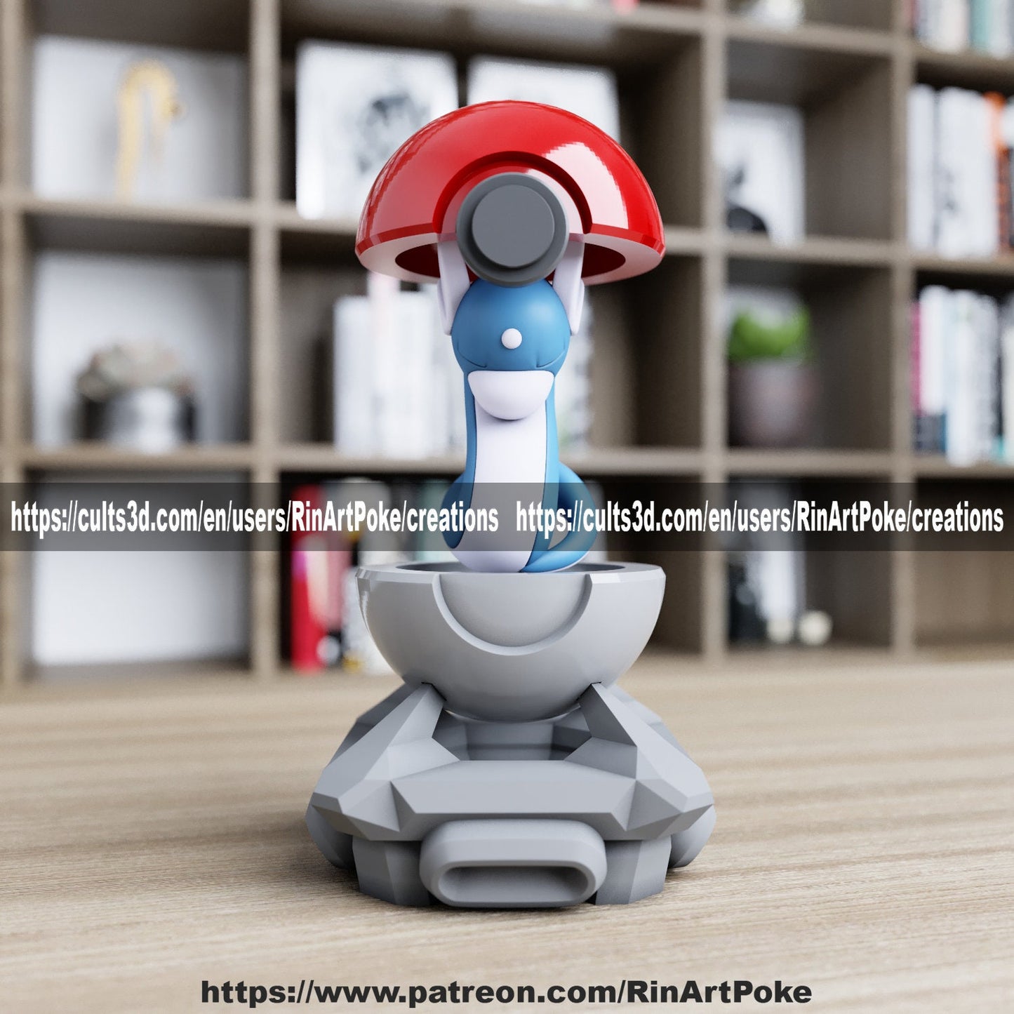 Dratini in a ball model/figurine(unpainted)