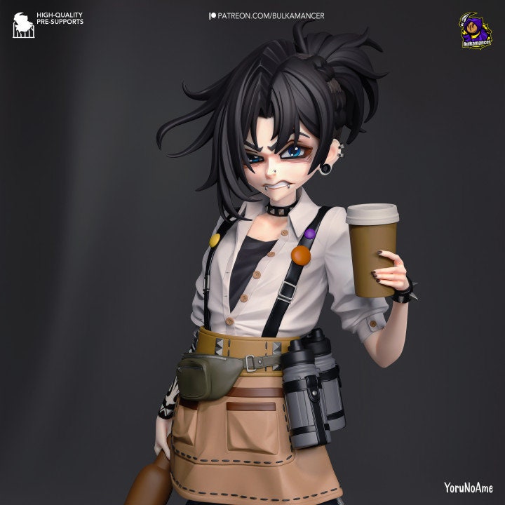 Mokka girl Model/figurine(unpainted)