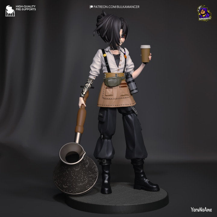 Mokka girl Model/figurine(unpainted)