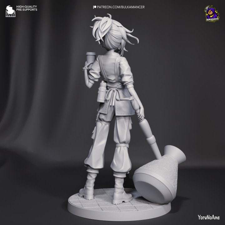 Mokka girl Model/figurine(unpainted)