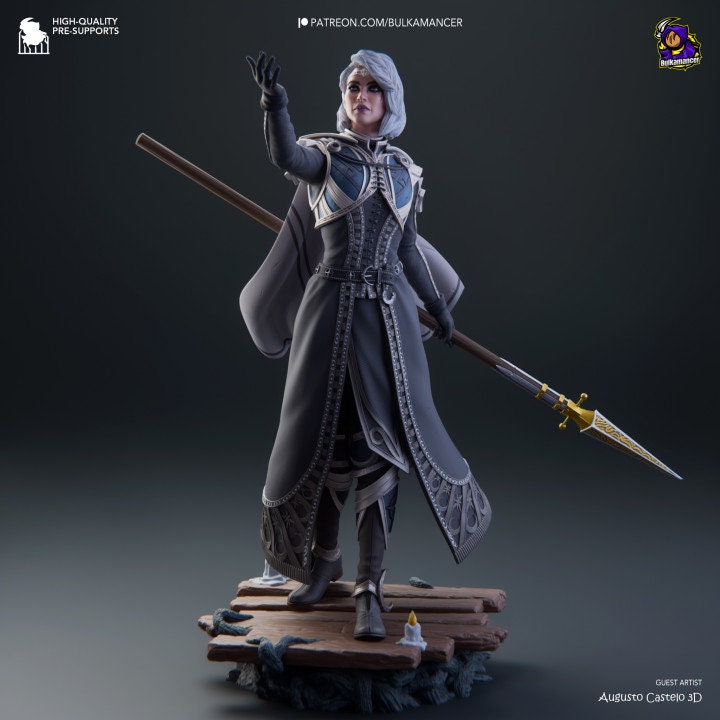 Moon Cleric model/figurine(unpainted)