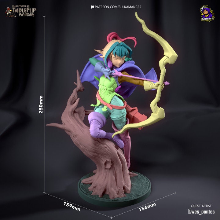 High Elf Archer model/figurine(unpainted)