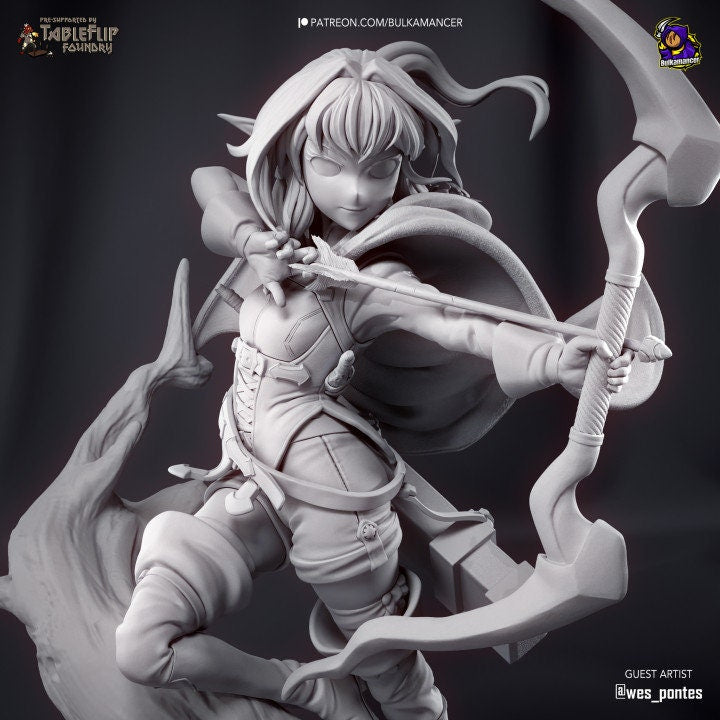 High Elf Archer model/figurine(unpainted)