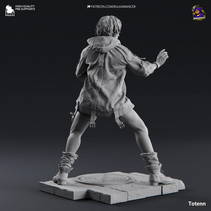 violet lightning model/figurine(unpainted)