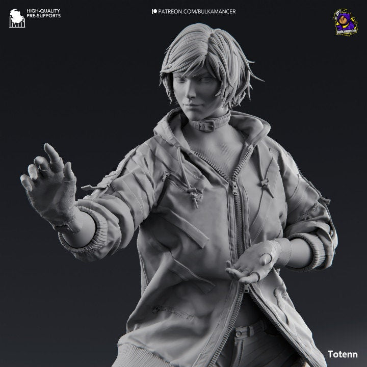 violet lightning model/figurine(unpainted)