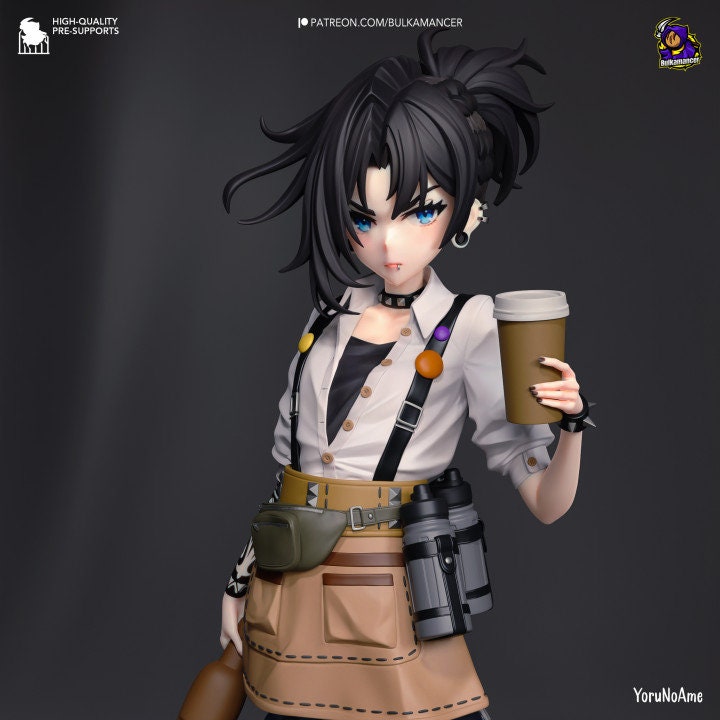 Mokka girl Model/figurine(unpainted)