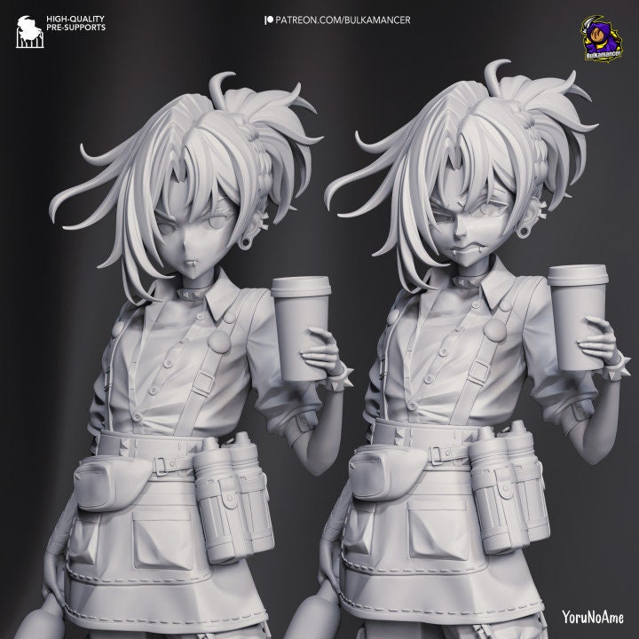 Mokka girl Model/figurine(unpainted)