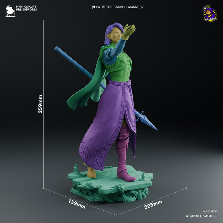 Moon Cleric model/figurine(unpainted)