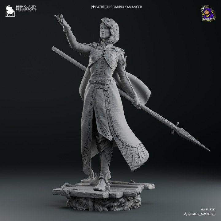 Moon Cleric model/figurine(unpainted)