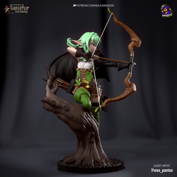 High Elf Archer model/figurine(unpainted)