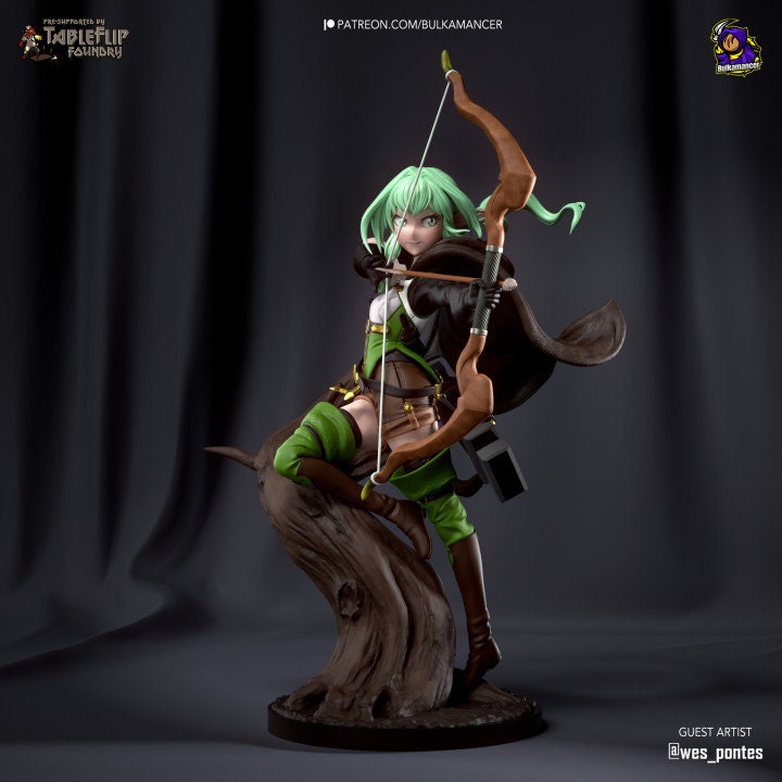 High Elf Archer model/figurine(unpainted)
