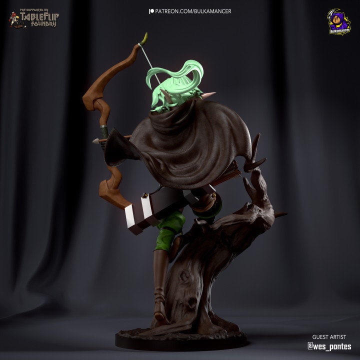 High Elf Archer model/figurine(unpainted)