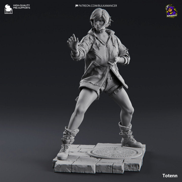violet lightning model/figurine(unpainted)