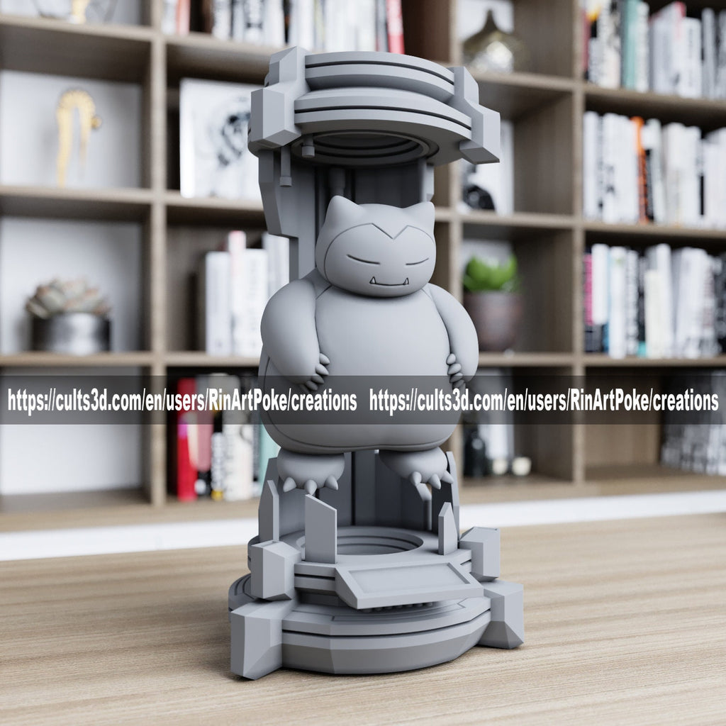 Cro Snorlax model/figurine(unpainted) - Griffins3dfigurines
