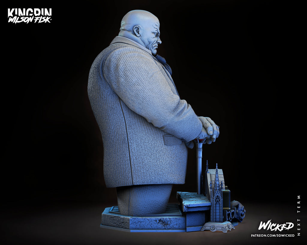 Big guy Bust(unpainted) - Griffins3dfigurines
