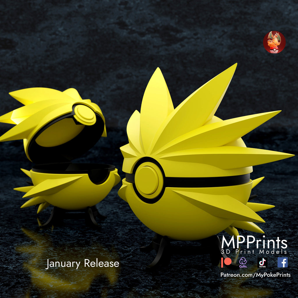 Zapdosball - Griffins3dfigurines