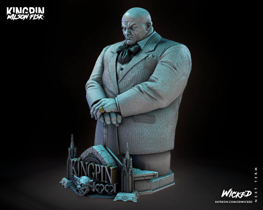 Big guy Bust(unpainted) - Griffins3dfigurines